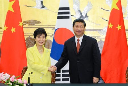 Chinese President visits RoK - ảnh 1